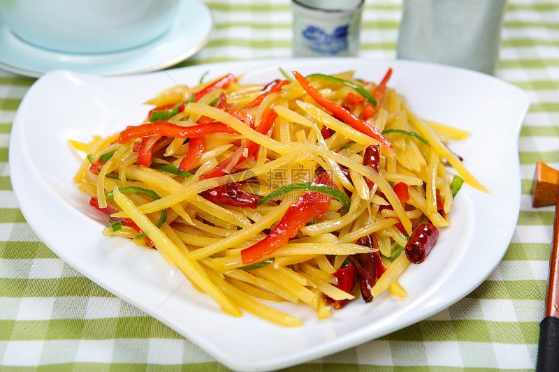 青椒土豆丝