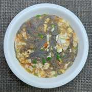 鸡蛋肉沫粉条汤