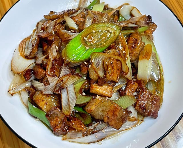 葱爆五花肉