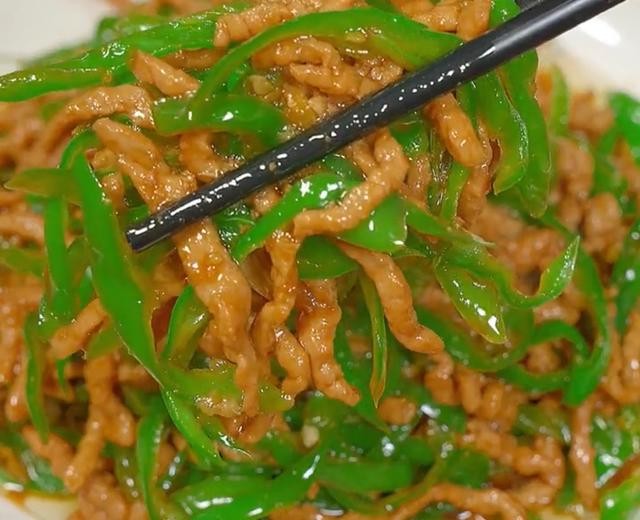 青椒炒肉丝